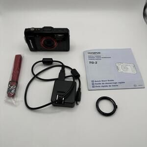 Olympus Tough TG-2 12MP Shockproof Waterproof Digital Point & Shoot [EXC-]